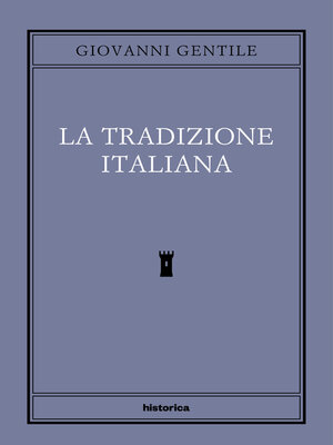 cover image of La tradizione italiana